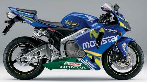 Honda CBR 600 RR Movistar