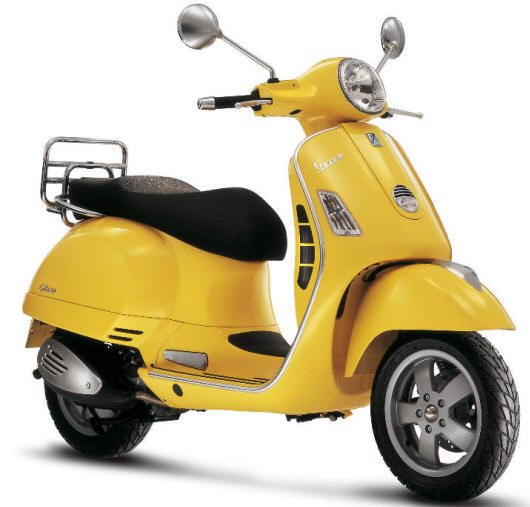 vespa gts 125 immagine frontale