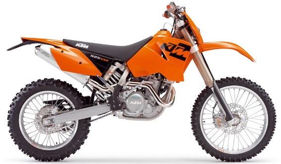 KTM MXC 525 Desert Racing (2005-06)